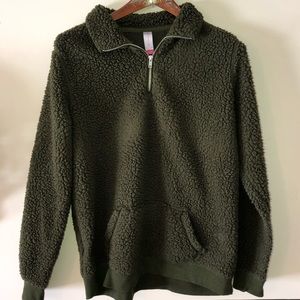 Green Teddy Bear Jacket